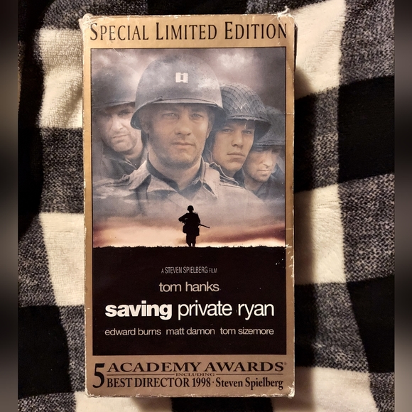 Dreamworks Media Saving Private Ryan Vhs Set Special Limited